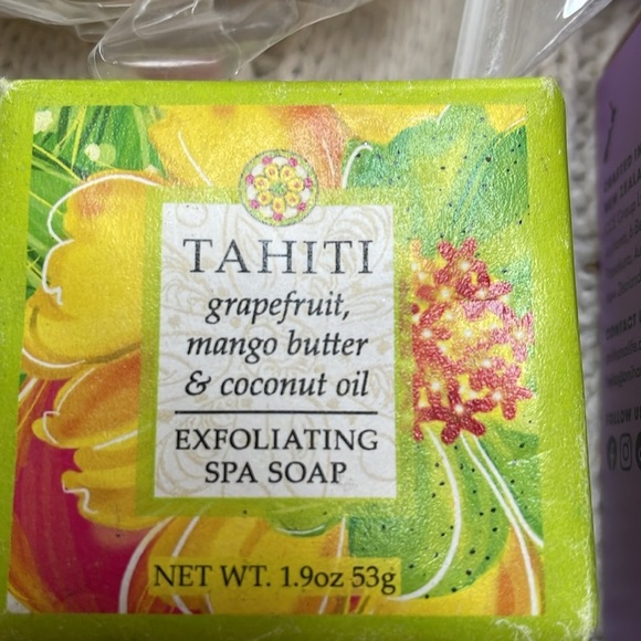 NWOT bar soap bundle. anihana, be well, good, tahiti, Lot of 6 bars. - Picture 3 of 6